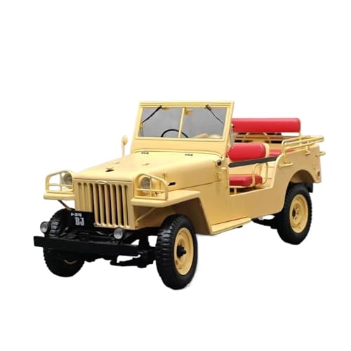 SYYANFEI Guss Auto Modell Maßstab 1/18 Für Toyota Land Cruiser Cruiser BJ Jeep Metallautomodell Statische Gedenksammlung Für Enthusiasten Fahrzeuge spielzeugauto von SYYANFEI