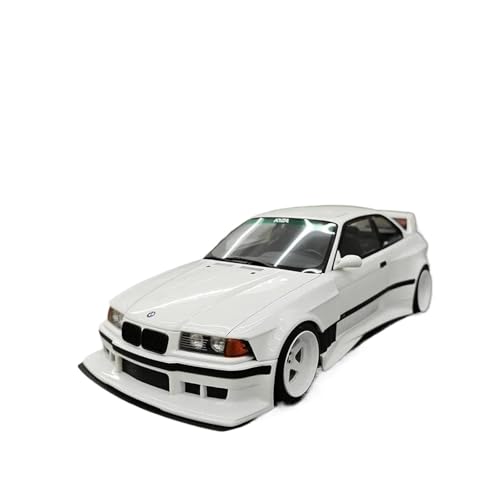 SYYANFEI Guss Auto Modell Maßstab 1:18 Für 2022 BMW E36 KHYZYL Saleem Limited Edition Resin Car Model Gedenksammlung Für Enthusiasten Fahrzeuge spielzeugauto von SYYANFEI