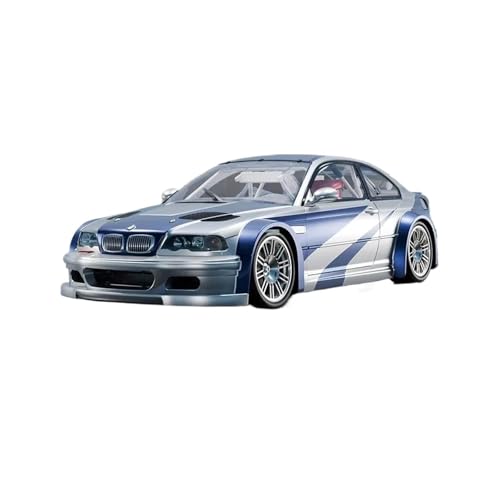 SYYANFEI Guss Auto Modell Maßstab 1:18 Für BMW M3 GTR E46 Need for Speed ​​Metallautomodelle Fertige Miniaturfahrzeug-Sammlungsanzeige Fahrzeuge spielzeugauto(Grün) von SYYANFEI