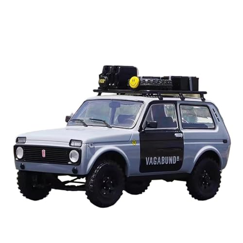 SYYANFEI Guss Auto Modell Maßstab 1:18 Für Lada Niva Geländewagen Statische Echte Repliken Metall Automodell Fertige Fan-Sammlungsanzeige Fahrzeuge spielzeugauto von SYYANFEI