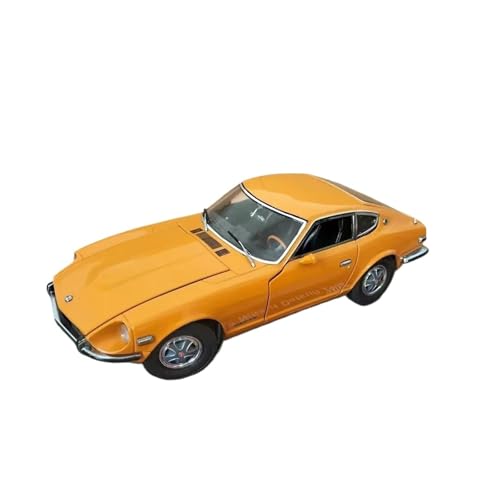 SYYANFEI Guss Auto Modell Maßstab 1:18 Für Nissan 240z Demon Z 1972 Klassische Fahrzeuge Echte Repliken Metall Auto Modell Enthusiasten Sammlung Fahrzeuge spielzeugauto(Orange) von SYYANFEI