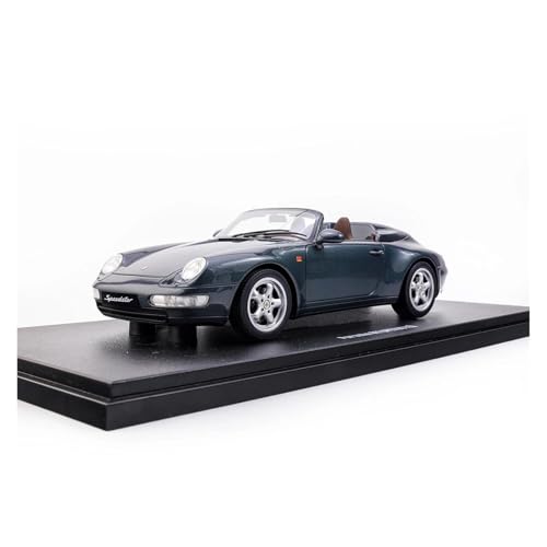 SYYANFEI Guss Auto Modell Maßstab 1:18 Für Porsche 911 993 Cabrio Supercar Modell Harz Fertig Miniatur Fahrzeug Sammlung Display Fahrzeuge spielzeugauto von SYYANFEI