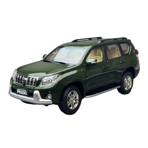 SYYANFEI Guss Auto Modell Maßstab 1:18 Für Toyota Prado SUV Special Edition Metallautomodell Statische Enthusiasten Gedenksammlung Fahrzeuge spielzeugauto(Grün) von SYYANFEI