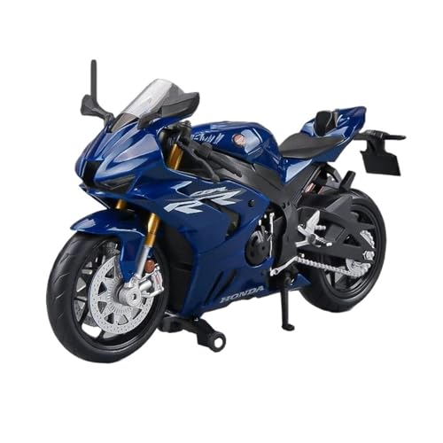 SYYANFEI Mini Alloy Motorrad Model 1/12 Für Honda CBR1000RR-R Fireblade SP Druckguss-Motorrad-Spielzeugautomodell Druckguss-Nachbildung(Blau) von SYYANFEI