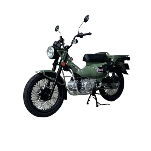 SYYANFEI Mini Alloy Motorrad Model 1/12 Für Honda CT125 Modellauto Super Cub Legierung Motorrad Modell Sammlung Display Hobby Druckguss-Nachbildung(Grün) von SYYANFEI