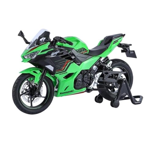 SYYANFEI Mini Alloy Motorrad Model 1/12 Für Kawasaki Ninja 400 Spielzeugmotorrad Miniatur-Druckguss-Metallmodell Druckguss-Nachbildung von SYYANFEI