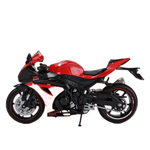 SYYANFEI Mini Alloy Motorrad Model 1/12 Für Suzuki GSX-R1000RR L7 Motorrad-Druckguss-Metallmodell Motorsport Miniatur-Sammelgeschenke Druckguss-Nachbildung(Rot) von SYYANFEI