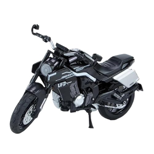 SYYANFEI Mini Alloy Motorrad Model 1/12 Für Tang Dagger Lfs700 Racing Motocross Motorrad Modell Simulation Serie Kindergeschenke Druckguss-Nachbildung(Schwarz) von SYYANFEI