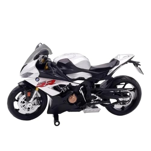 SYYANFEI Mini Alloy Motorrad Model 1/12 für BMW S1000RR Legierung Motorrad Modell Spielzeug Sammlung Dekoration Jungen Spielzeug Geschenke Druckguss-Nachbildung(Blau) von SYYANFEI