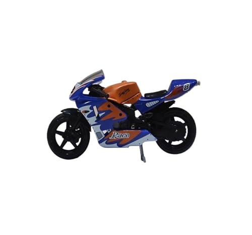 SYYANFEI Mini Alloy Motorrad Model 1/24 für Fahrzeuge 9 cm Motorrad Lokomotive Aolly Dekoration Ornamente Modell Geschenke für Kinder Druckguss-Nachbildung(Grün) von SYYANFEI