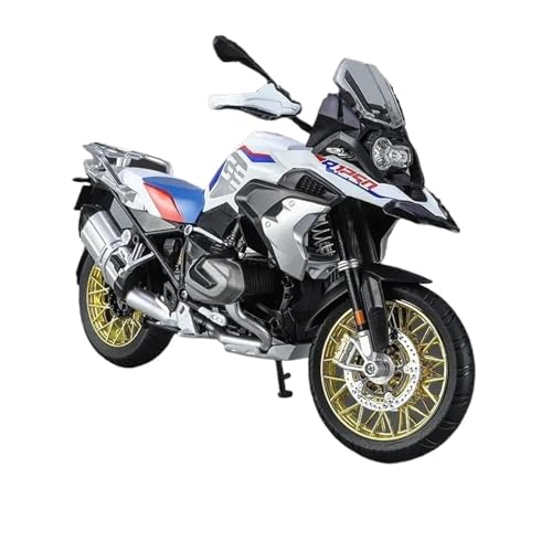 SYYANFEI Mini Alloy Motorrad Model 1/9 Für BMW R1250 GS Spielzeug Motorradmodell Geschenk Für Jungen Druckguss-Nachbildung von SYYANFEI