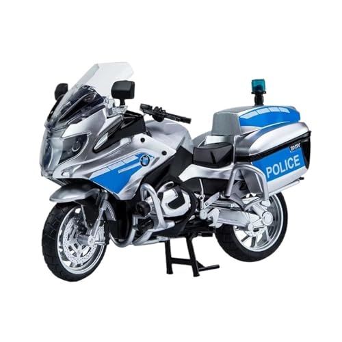 SYYANFEI Mini Alloy Motorrad Model 1:12 BMW R1250 RT Legierung Sport Motorrad Modell DiecastTravel Straße Motorrad Modell Simulation Sammlung Kinder Geschenk Druckguss-Nachbildung(Weiß) von SYYANFEI