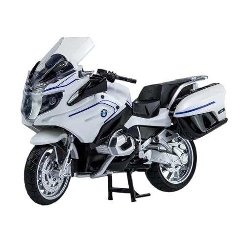 SYYANFEI Mini Alloy Motorrad Model 1:12 Für BMW R1250 RT Legierungs-Rennwagenmodell Hohe Simulation Druckguss-Metall-Street-Touring-Motorrad-Modellspielzeug Druckguss-Nachbildung(Blau) von SYYANFEI