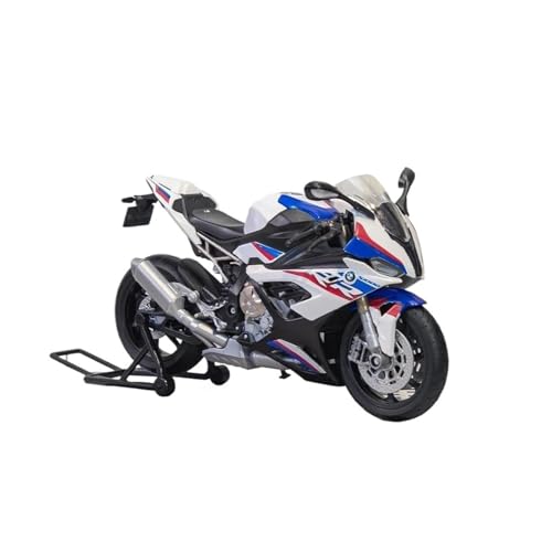 SYYANFEI Mini Alloy Motorrad Model 1:12 Für BMW S1000RR 2021 Rennwagen Simulation Motorrad Modell Sammlung Spielzeug Kindergeschenke Druckguss-Nachbildung(Schwarz) von SYYANFEI