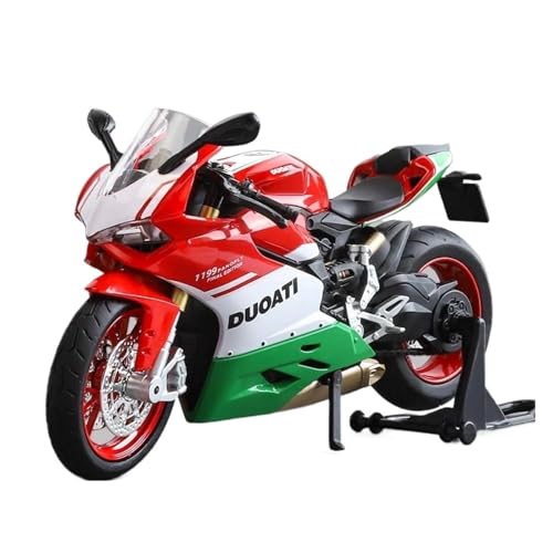 SYYANFEI Mini Alloy Motorrad Model 1:12 Für Ducati 1199 Panigale S Legierungsauto-Druckguss-Motorradmodell-Spielzeugautoserie Druckguss-Nachbildung von SYYANFEI