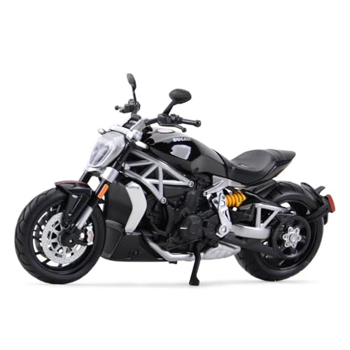 SYYANFEI Mini Alloy Motorrad Model 1:12 Für Ducati X Diavel S Druckgussfahrzeuge Sammlerstücke Hobbys Motorradmodell Spielzeug Druckguss-Nachbildung von SYYANFEI