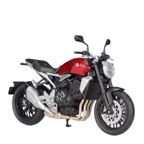 SYYANFEI Mini Alloy Motorrad Model 1:12 Für Honda CB1000R Legierung Rennwagen Motorrad Modell Spielzeug Kindergeschenke Druckguss-Nachbildung(Rot) von SYYANFEI