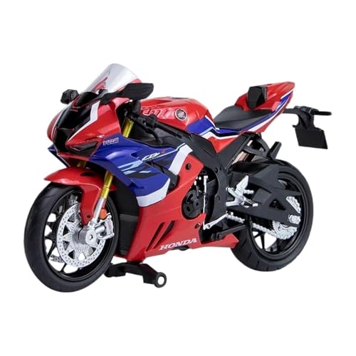 SYYANFEI Mini Alloy Motorrad Model 1:12 Für Honda CBR1000RR 2023 Legierung Motorrad Modell Spielzeug Off Road Diecast Fahrzeug Jungen Elite Geschenk Druckguss-Nachbildung(Rot) von SYYANFEI