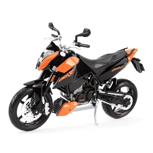 SYYANFEI Mini Alloy Motorrad Model 1:12 Für KTM 690 Duke Orange Druckgussfahrzeuge, Sammlerstücke Hobbys Motorradmodell Spielzeug Druckguss-Nachbildung von SYYANFEI