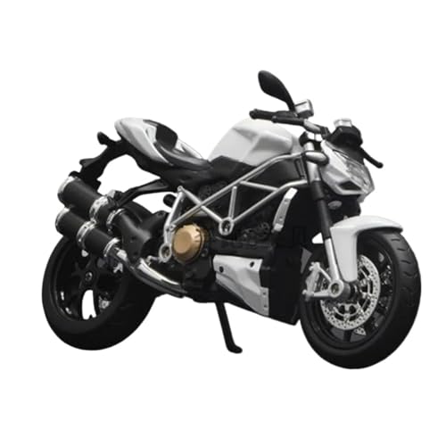 SYYANFEI Mini Alloy Motorrad Model 1:12 Für Kawasaki H2R Legierung Auto Metall Straße Simulation Modell Serie Kinderspielzeug Geschenke Druckguss-Nachbildung(Grau) von SYYANFEI