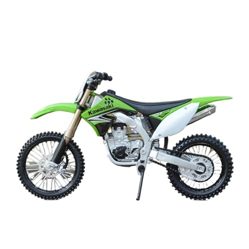 SYYANFEI Mini Alloy Motorrad Model 1:12 Für Kawasaki KX 450F, Grüne Druckgussfahrzeuge, Sammlerstücke, Hobbys, Motorradmodell, Spielzeug Druckguss-Nachbildung von SYYANFEI