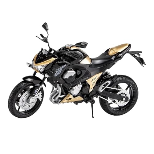 SYYANFEI Mini Alloy Motorrad Model 1:12 Für Kawasaki Z800, Legierungsdruckguss-Motorradmodell, Spielzeugauto-Sammlung Druckguss-Nachbildung(Beige) von SYYANFEI