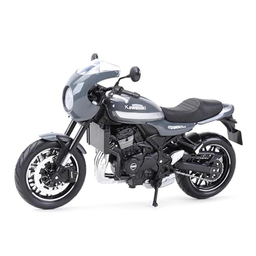 SYYANFEI Mini Alloy Motorrad Model 1:12 Für Kawasaki Z900RS Cafe Druckgussfahrzeuge, Sammlerstücke, Hobbys, Motorradmodell, Spielzeug Druckguss-Nachbildung(Grau) von SYYANFEI