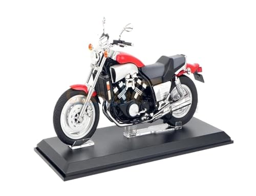 SYYANFEI Mini Alloy Motorrad Model 1:12 Für Maßstabsgetreue Vmax-Lokomotive Aus Druckguss Motorradmodell Klassische Nostalgie Sammlung Für Erwachsene Geschenk Sisplay Druckguss-Nachbildung(Rot) von SYYANFEI