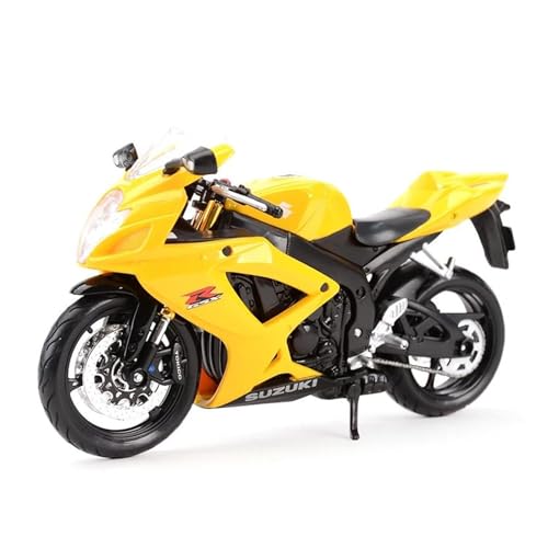 SYYANFEI Mini Alloy Motorrad Model 1:12 Für Suzuki GSX-R600 Druckgussfahrzeuge Sammlerstücke Hobbys Motorradmodell Spielzeug Druckguss-Nachbildung von SYYANFEI