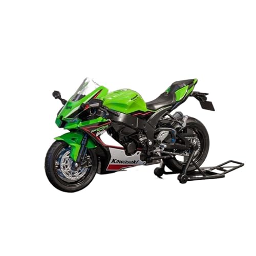 SYYANFEI Mini Alloy Motorrad Model 1:12 Kawasaki Ninja ZX10R Simulation Mini-Legierung Motorrad Modellsammlung Lernspielzeug Druckguss-Nachbildung(Grün) von SYYANFEI