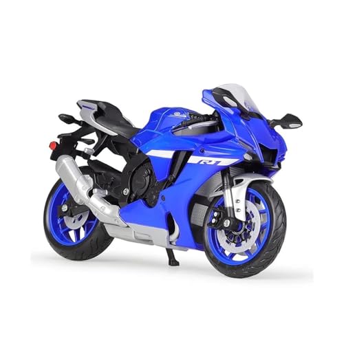 SYYANFEI Mini Alloy Motorrad Model 1:12 für 2021 Yamaha YZF-R1 Diecast Legierung Motorrad Modell Spielzeug Druckguss-Nachbildung von SYYANFEI