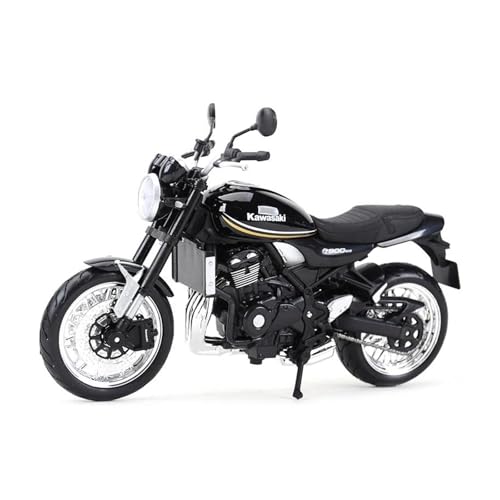 SYYANFEI Mini Alloy Motorrad Model 1:12 für Kawasaki Z900RS Druckgussfahrzeuge Sammlerstücke Hobbys Motorradmodell Spielzeug Druckguss-Nachbildung(Schwarz) von SYYANFEI