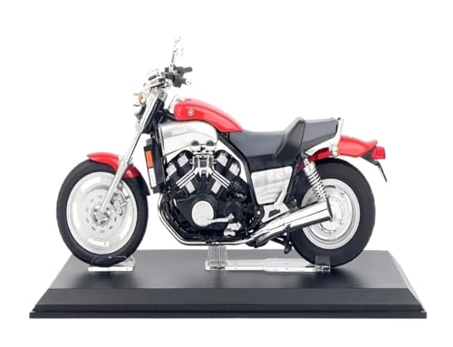 SYYANFEI Mini Alloy Motorrad Model 1:12 für Maßstab 1:12 für Yamaha Vmax Diecast Modell Motorrad Spielzeug Geschenke Druckguss-Nachbildung(Rot) von SYYANFEI