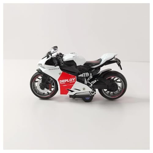 SYYANFEI Mini Alloy Motorrad Model 1:14 Für Mini-Druckguss-Simulations-Motorradmodell, Tragbares Kinderauto-Serienbüro-Modellspielzeug Druckguss-Nachbildung von SYYANFEI