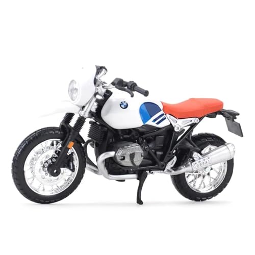 SYYANFEI Mini Alloy Motorrad Model 1:18 Für BMW R NineT Urban GS Statische Druckgussfahrzeuge, Motorrad-Modellspielzeug Für Sammeln Druckguss-Nachbildung von SYYANFEI