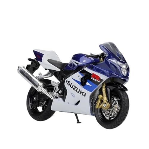 SYYANFEI Mini Alloy Motorrad Model 1:18 Für Suzuki GSX-R750 Legierung Sport Motorrad Modell Kinderspielzeug Geschenke Druckguss-Nachbildung von SYYANFEI