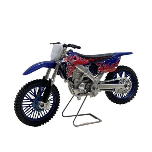 SYYANFEI Mini Alloy Motorrad Model 1:18 Für Suzuki Motocross Motorrad Spielzeug Oldtimer-Modell Nostalgisches Geschenk Für Erwachsene Statische Anzeige Druckguss-Nachbildung von SYYANFEI