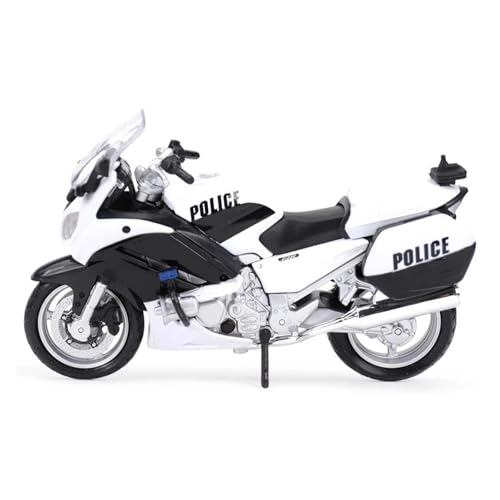 SYYANFEI Mini Alloy Motorrad Model 1:18 Für Yamaha FJR 1300A Polizeidruckgussfahrzeuge Sammlerstück Motorradmodell Spielzeug Druckguss-Nachbildung von SYYANFEI