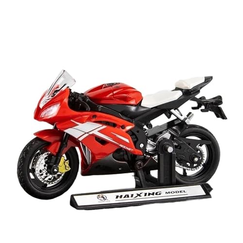 SYYANFEI Mini Alloy Motorrad Model 1:18 Für Yamaha R6 Legierung Motorrad Modell Kinder Spielzeug Sammlung Geschenk Druckguss-Nachbildung(Schwarz) von SYYANFEI