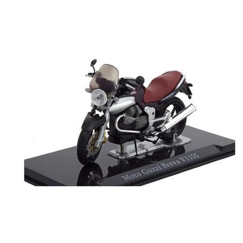 SYYANFEI Mini Alloy Motorrad Model 1:24 Für Maßstabsgetreues Motorrad Breva V1100, Simulationslegierungsmodell, Statische Anzeige, Sammlerstück Druckguss-Nachbildung von SYYANFEI