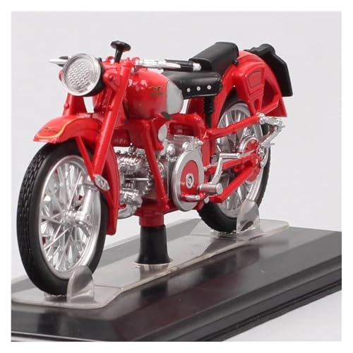 SYYANFEI Mini Alloy Motorrad Model 1:24 Für Vintage Classic Moto Guzzi V7 Special 1970 Motorradform Sammlerspielzeugauto Druckguss-Nachbildung(Rot) von SYYANFEI