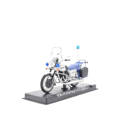 SYYANFEI Mini Alloy Motorrad Model 1:24 für Polizeimotorrad Jupiter-5 Spielzeug Motorradmodell Klassiker Erwachsene Sammlerstück Souvenir Display Druckguss-Nachbildung von SYYANFEI