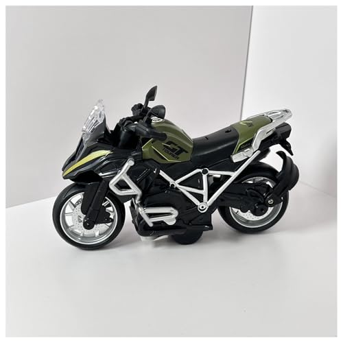 SYYANFEI Mini Alloy Motorrad Model 1:8 Für Motorradmodell Simulation Legierung Miniatur-Druckguss Rennsammlung, Spielzeug, Geschenk Druckguss-Nachbildung von SYYANFEI