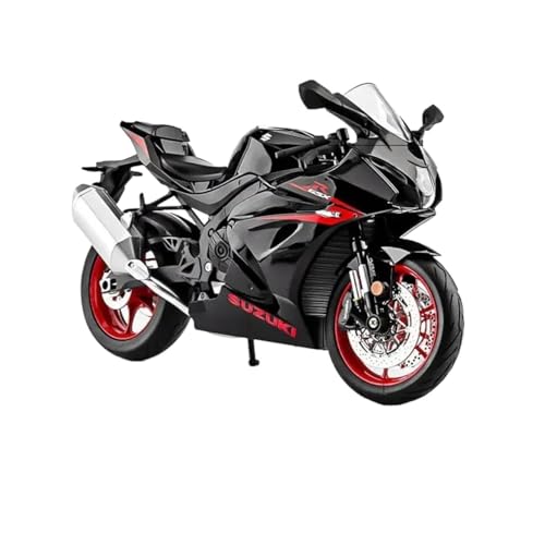 SYYANFEI Mini Alloy Motorrad Model 1:9 Für Suzuki Hayabusa 2022 GSX-1000R Legierung Skala Motorrad Modell Statische Sammlung Kinder Spielzeug Motorrad Geschenk Box Druckguss-Nachbildung von SYYANFEI