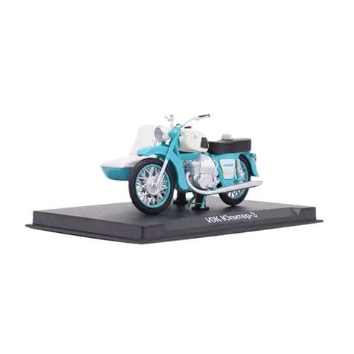 SYYANFEI Mini Alloy Motorrad Model Druckgussmetall Im Maßstab 1:24 Für Die Klassische Nostalgische Sowjetische Dreirad-Simulationsmodellsammlung Druckguss-Nachbildung von SYYANFEI