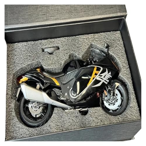 SYYANFEI Mini Alloy Motorrad Model Exquisite Geschenkbox, 1:9 Suzuki Hayabusa GSX-1300R Legierung Rennmotorrad-Modell Druckguss Straßensport-Motorradmodell Druckguss-Nachbildung von SYYANFEI