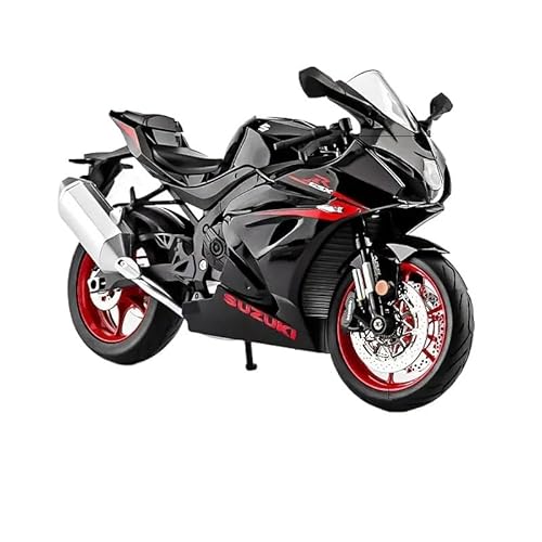 SYYANFEI Mini Alloy Motorrad Model Exquisite Geschenkbox 1:9 Für Suzuki Hayabusa GSX-1300R Alloy Racing Diecasts Street Sports Motorradmodell Kindergeschenk Druckguss-Nachbildung(Rot) von SYYANFEI