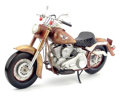 SYYANFEI Mini Alloy Motorrad Model Für Antikes Klassisches Motorradmodell Retro-Vintage-Kunsthandwerk Aus Geschmiedetem Metall Heimdekoration Oder Geburtstagsgeschenk Druckguss-Nachbildung von SYYANFEI