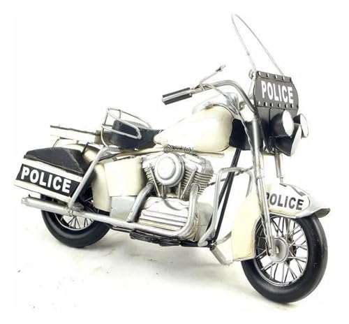 SYYANFEI Mini Alloy Motorrad Model Für Retro-Schmiedeeisen amerikanische dekorative Kunst 1976 Modifikation handgefertigtes antikes -Motorradmodell Geschenk Druckguss-Nachbildung von SYYANFEI