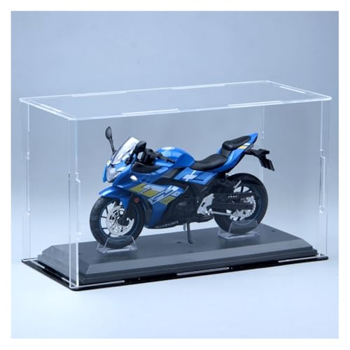 SYYANFEI Mini Alloy Motorrad Model Für Suzuki GSX 250R Motorrad Modell Legierung Motorrad Spielzeug Hochwertige Ornamente Geburtstagsgeschenk Für Freund Druckguss-Nachbildung(Blau) von SYYANFEI